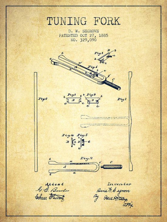 1885-tuning-fork-patent-vintage-aged-pixel